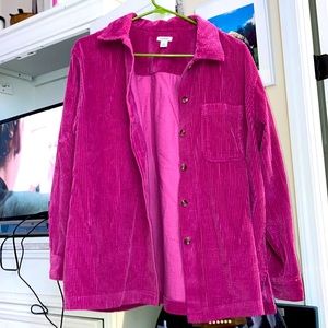 LL bean corduroy button up